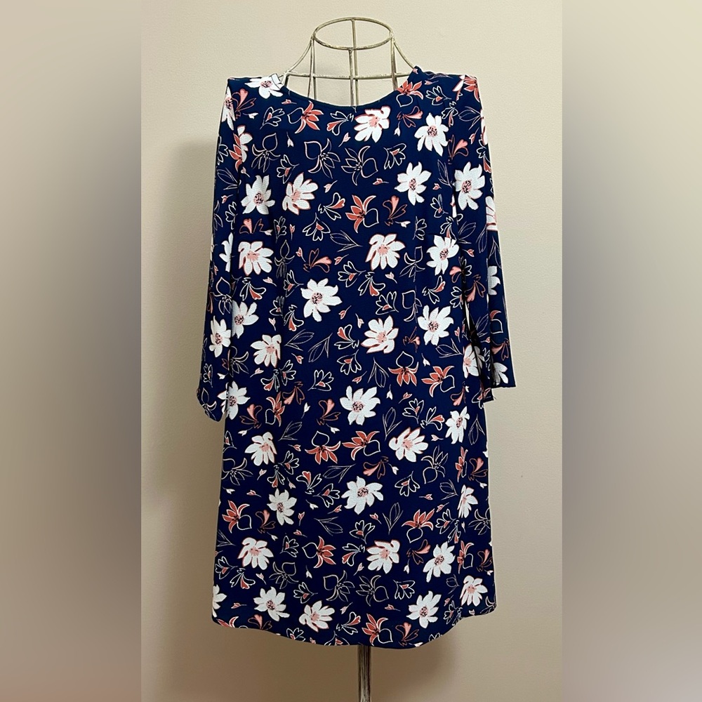 c&e Floral Navy Dress